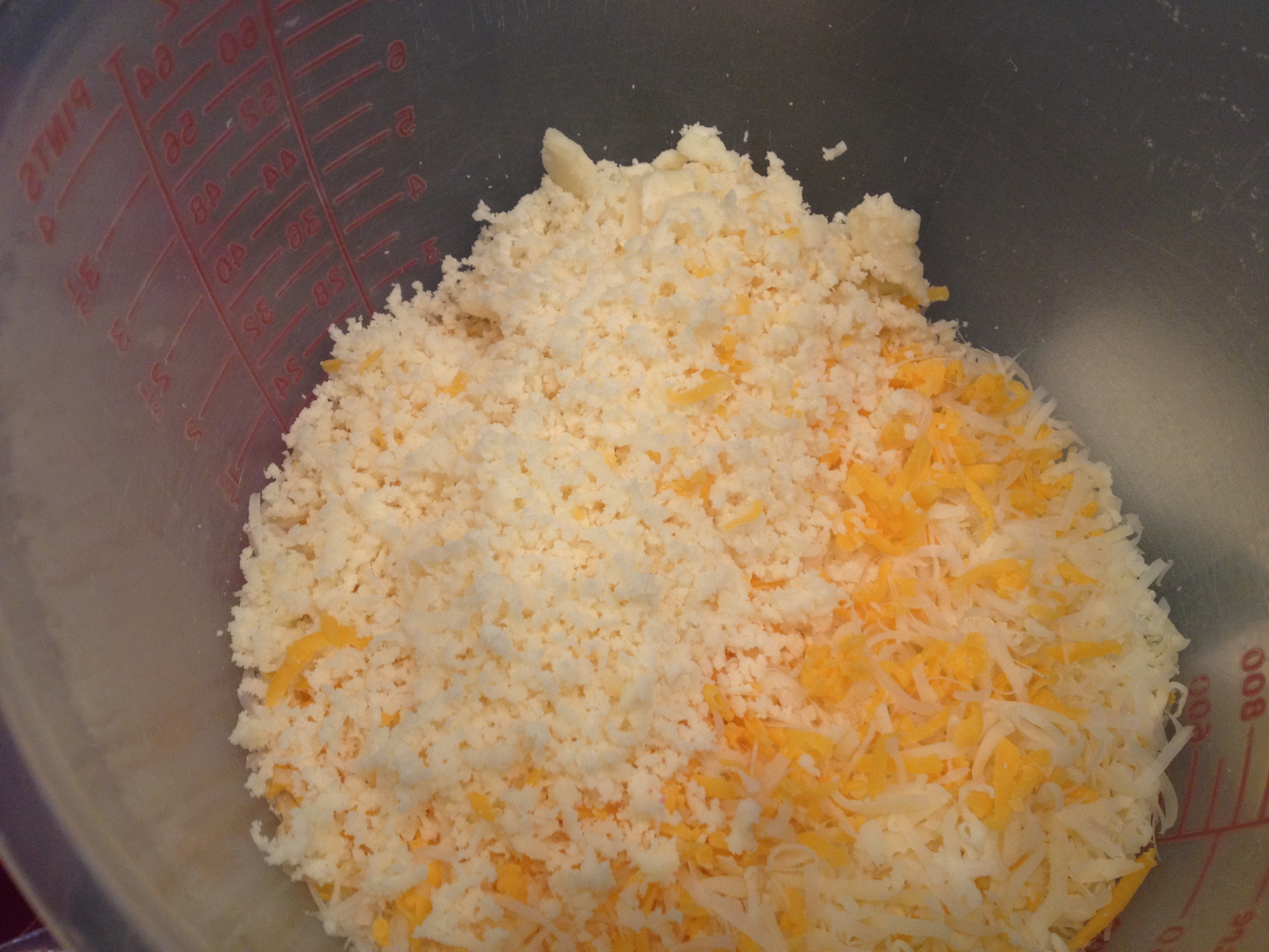 Mounds of cheese!