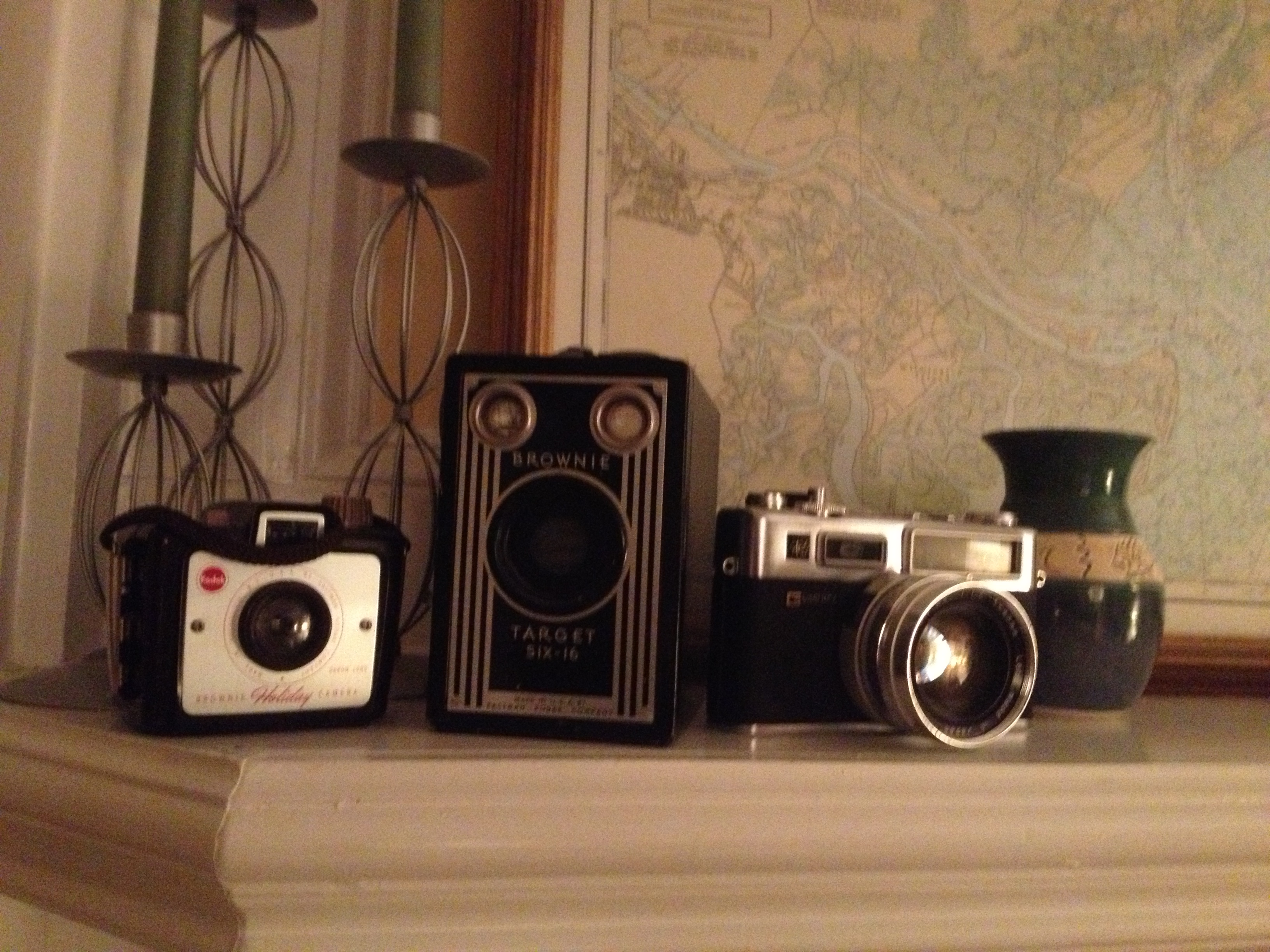 Three cameras